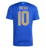 2024 كرة القدم القميص الأرجنتين 3 نجوم Messis 24 25 مشجعي الإصدار Mac Allister Dybala di Maria Martinez de Paul Maradona Kit Kit Kit Men Women Football Shirt 4XL