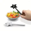 Opslagflessen 1 st Star Stick Salt Pepper Shaker Magical Fairy Wand Form Plastic Spice Dispenser Keukenbedieningsflessen benodigdheden