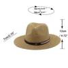 5860 cm Panama Hat Summer Leisure Sun Hats For Women Men Beach Straw Fashion UV Protection Rese Caps Chapeu Feminino240409