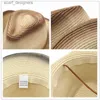 Wide Brim Hats Bucket Hats Simple Cowgirl Summer Hat Straw Hat for Women Men Western Cowboy Hat Lady Trendy Woven Sun Hat Wide-brim Beach Cap Y240409