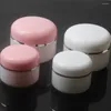 Bouteilles de rangement 50pcs / lot 30g 50g 100g Jars crème à double paroi de voyage