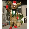 Kostiumy maskotki pianki świąteczny jelenie pluszowy świąteczny sukienka Fancy Sukienka Halloweenowa maskotka