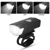 Bike Light USB rechargeable 300 lumens Light LED LED FRANT LIGHT ARRABLE VILLE DE PLICHE LAMINE DE PLOCHE