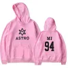 Hot Sale Men Hoodie Kpop Astro Star Group Sweat à capuche imprimé Moletom Harajuku Sweat-shirt Casual Pullor Sweatwear Streetwear Veste