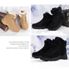 Фитнес -обувь зимние теплые сапоги на лодыжках военные тактические на открытом воздухе походы хлопковые мужчины женщины классический пустынный снег