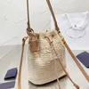 Vrouw Hobo Casual Tote Handtas Designer Crossbody Baguettes Tassen Summer Beach Vacation Chain Schouder Lady Travel Straw Bag Snapshot