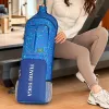 Bolsa de transportadora de tapete de ioga com zíper/bolso de bolso/malha/alça de ioga portátil para ioga pilates/treino/dança/academia