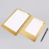 Sizes Metal File Writing Folders Stationery School 3 Storage Supply Clipboard Holder Document Pad Office