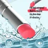 Mini discreto rossetto vibratore impermeabile vibrante salto proiettile uovo g-spot clitoride massaggio sexy giocattolo per le donne masturbatore silenzioso