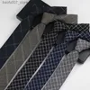 TIE CACK TIE CACCOLA DELL'ASSEGGIO MENERE 6CM Stretto Casualmente Casualmente versatile Trend classico Grigio Grigio Grigio Abito formale Handq British