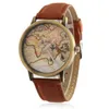 女性用時計Quartz Watch for Women and Men Fashion Round Dial Leather Strap Wristwatch Women Business Travel Watchese240409