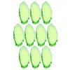 Party Decoration 10 Pcs Simulation Cucumber Slice Ornaments For Kids Cucumbers Artificial Decors Fruit