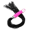 Crystal Dildo Real Leather Flogger Glass Penis Whip sexy G-spot Anal Bead Tools Restraints Bdsm Adult Games