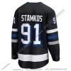 Tampa Custom Bay Hockey Hockey Jerseys 77 Виктор Хедман 84 Таннер Джаннот Джонас Йоханссон 86 Никита Кучеров 64 Тайлер Мотт 20 Николас Пол 88 Андрей Василевский