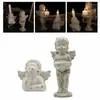 Candle Holders Tealight Holder Decor Candlestick Statue Angel Figurines Stand Table Anniversary Bridal Garden Restaurant