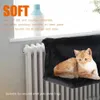 Kattbäddar möbler katt husdjur djur hängande lyx kylare säng varm fleece korg vagga hängmatta metall järn ram katt kylare säng