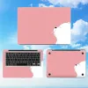 SKINS fai da te laptop personalizzato per laptop cartone animato orso laptop adesivo per laptop art decalcomania per macbook dell hp lenovo acer asus ecc.