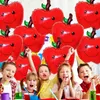 Украшение вечеринки 5pcs яблочная фольга воздушные шарики день рождения фрукты красный гелиум глобальный воздушный шар Hello Summer Decer Декора