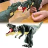 Nouveau dinosaure Zazaza Toy Enfants créatifs Creative Battery Télescopic Swing Dinosaurs Fidget Toys Cadeaux de Noël pour les enfants