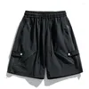 Heren shorts Classic Tactical Jogger Pants Men Hoge kwaliteit Summer Outdoor Comfortabele zweetbroek Multi-Zipper