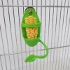 Попугайная кормушка для птиц с птичьи рамки Fun Bird Cage Feeder Feart Forming Toy Пластиковые кормления домашних животных.