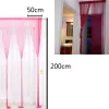 String gardiner uteplats netto för dörrflugskärmfönster avdelare till storlek