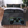 Yatak Setleri Boy Gamer Yorgan Temalı Yatak Odası Dekoru 2-3 PCS Ev Tekstilleri