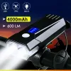 Bicycle Light USB LED Oplaadbare set MTB ROAD VOORKOPLAARD LAMP LAMP Power Bank Bike Flashlight Battery Cycling Accessoires