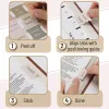 5 feuilles Bible Index Label Sticker Bookmark Stickers Writing Amovable Amoudable personnalisé auto-adhésif Tabs papier papeterie