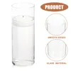 Candle Holders Glass Cup Table Centerpiece Pillar Candles Cylinder Household Shades