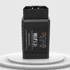 Lecteurs de code Outils de numérisation WiFi OBDII ELM327 OBD2 Scanner pour téléphone Android PC Problèmes de véhicule Diagnostic moteur Lire jusqu'à 15 000 données OTSRY