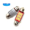 Rabat 100pcs c5w canbus bez błędu Auto światło 12SMD 4014 LED 31 mm 36 mm 39 mm 41 mm wnętrza lampa kopuła wnętrza Biała 12V