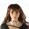 Chokers Gothic Black Spiked Punk Choker Halsband Spikes Nieten besetzt Chocker Halskette für Frauen Männer Bondage Cosplay Goth Je Dhgarden Dh2mz