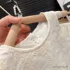 衣類セット女の子の服セット2023夏の韓国の女の子セット子供ソフトホワイトフローラル刺繍ベスト+レースショーツ2ピーススーツ