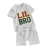 Clothing Sets Baby And Toddler Girl Boy Little Sister Big Brother Matching Outfits Short Sleeve T Shirt Shorts Summer Clothes