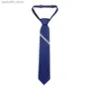Neck Ties Donghua New Middle School/High School Boys and Girls Tie (Two Colors) Middle School Student TieQ
