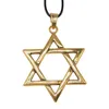 Pendant Necklaces 1pcs Large Star Of David Necklace Findings Jewelry For Woman Handmade Chain Length 45 4cm