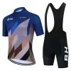 BH Team 2023 Summer New Men Cycling Jersey Set Road Cycling Clothing Bib Shorts Горный велосипед