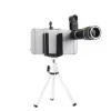 Universal 8x 20X Toy Telescope Lens Zoom Cell Phone Lens External Mobile Phone Clip Camera Photo Mini for iPhone Samsung Andriod