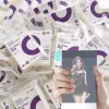 Photocard Holder Cover transparante fotokaarten Kpop Game Card Mouwen Protector Film Clear Album Binder Supplies Clear