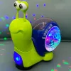 زحف السلطعون الحسية لعبة Snail Musical Musical Walking الرقص الإلكترونية Pet Tummy Tutdler 0 1 2 3 3 سنوات هدية