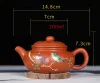 200 ml300 ml Ręcznie malowany Yixing Teapot ręcznie robiony fioletowy gliniany garnek zielony herbatę kung fu zisha teapot herbata