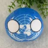 10cm 68 Styles Country Ball Plush Toy Polandball Pendant Country Flag Ball Gifts For Children Argentina Countryball fylld dockan