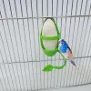 Попугайная кормушка для птиц с птичьи рамки Fun Bird Cage Feeder Feart Forming Toy Пластиковые кормления домашних животных.