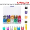 300pc Mini Blade Type Fuse Fuse Assortiment de camion de voiture automatique 2A 3A 5A 10A 15A 20A 25A 30A 35A AUTO FUSE ACCESSOIRES MIXT