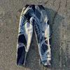 Ysjy Factory Tapestry Pants Man Trouser Plus Size Sweatpants Streetwear Mens Flare byxor