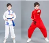 Traje tradicional chinês wushu para meninos meninas garotas tai chi kungfu uniformes