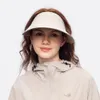 Ohsunny UV защита от солнца козырьки мягкая дышащая Sunhats Женщины мужчины на открытом воздухе пустые верхние бейсбольные кепки240409