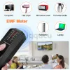 5 LED EMF Meter Magnetic Field Detector Ghost Hunting Paranormal Equipment Tester Counter for Office Outdoor