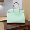 Sac à main designer Crocodile Cuir 7A Quality Femme's Gold Women's1361bvam